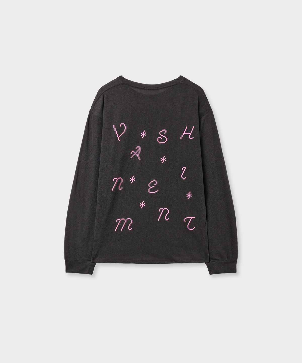 바니쉬먼트(VANISHMENT) Summer pixel tee_charcoal