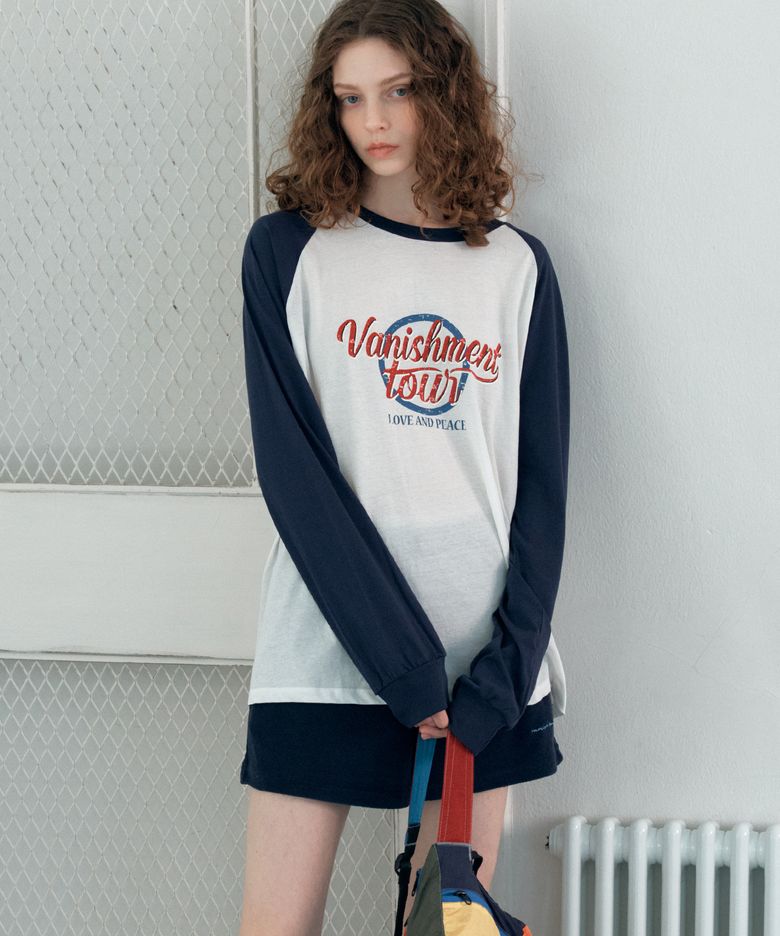 Crack reglan tee_ivory
