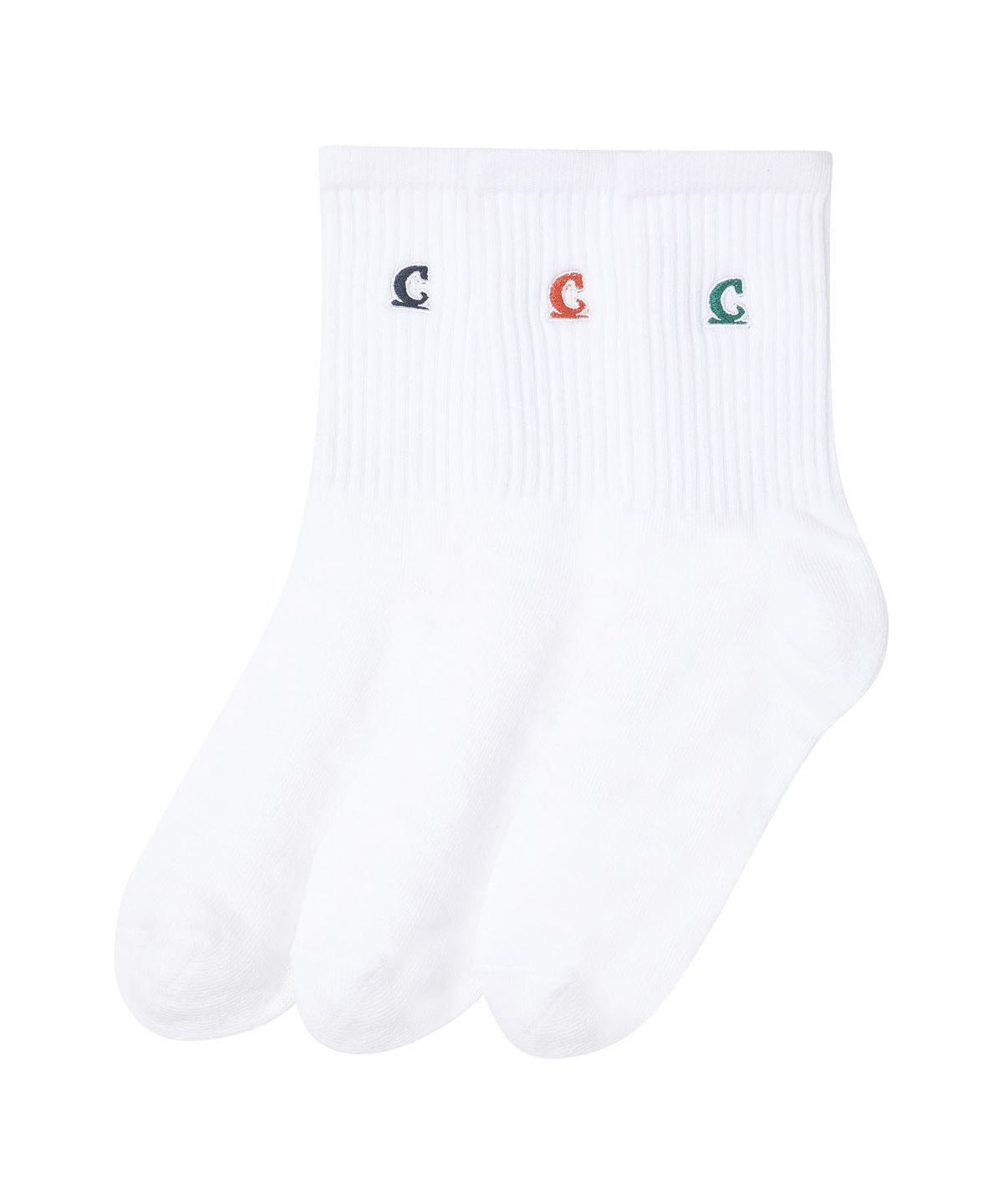 커버낫 키즈(COVERNAT KIDS) [3PACK]심볼 양말 패키지 화이트 CK2602SKS2WH