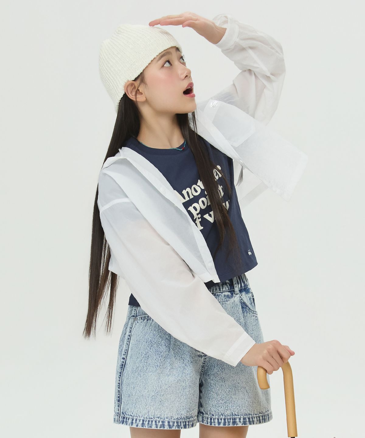 아이엠아이(IAMI) KM40672 주니어 경량 후드 셔켓