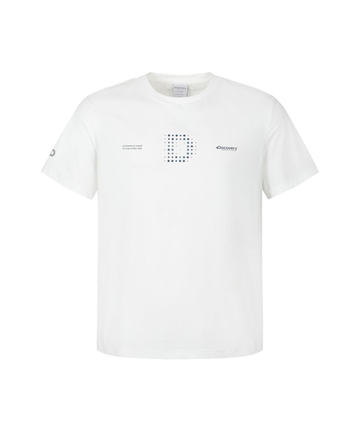 디스커버리 익스페디션(DISCOVERY EXPEDITION) 남성 프레시벤트 트리코트 그래픽 티셔츠 (WHITE)
