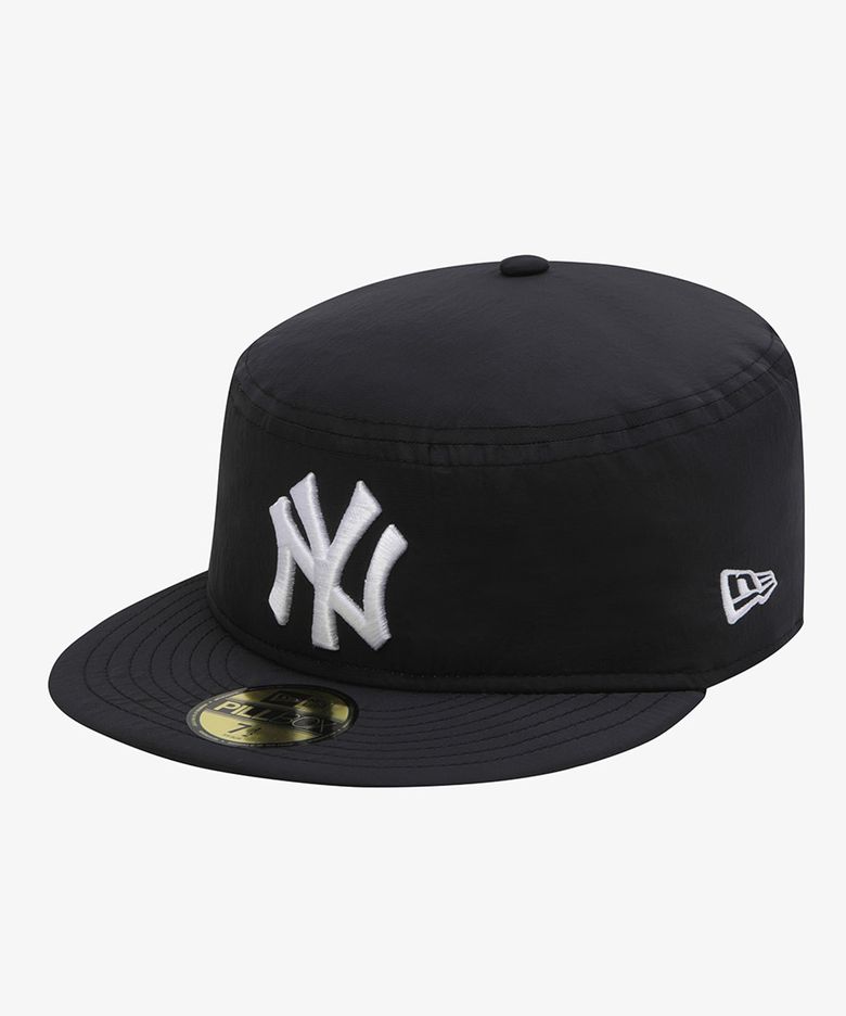 MLB 뉴욕 양키스 나일론 메탈 필박스 피티드캡 블랙
