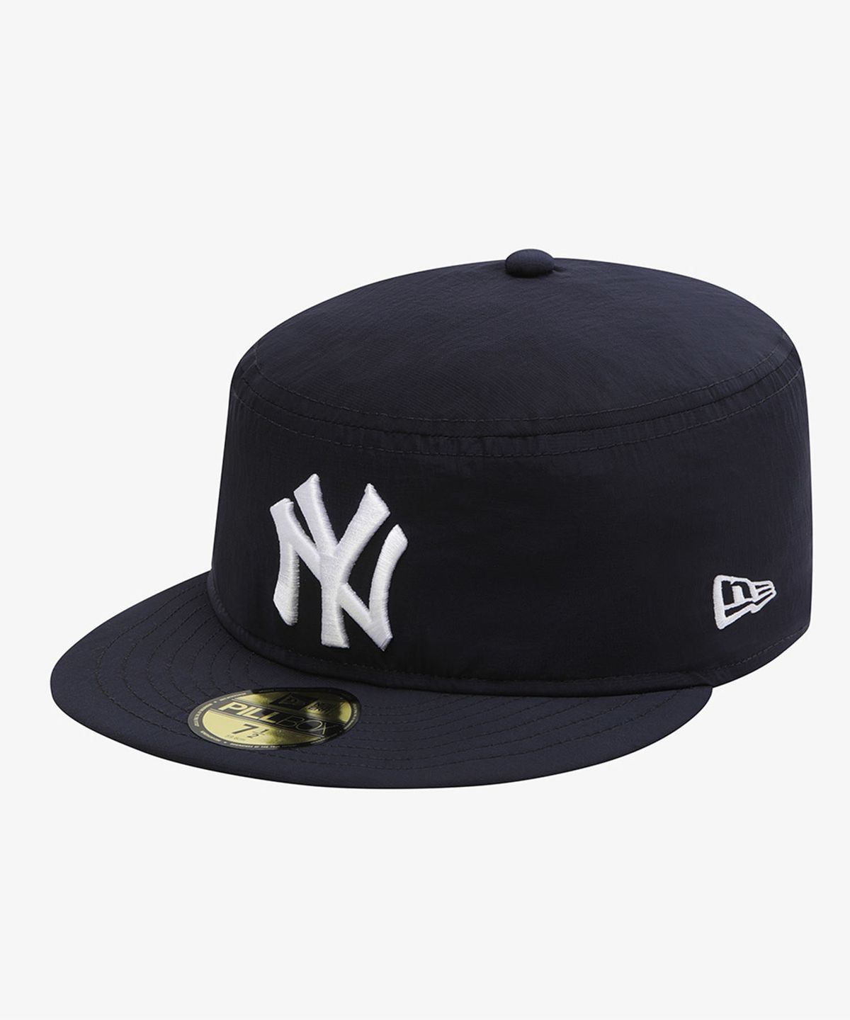 뉴에라(NEW ERA) MLB 뉴욕 양키스 나일론 메탈 필박스 피티드캡 네이비
