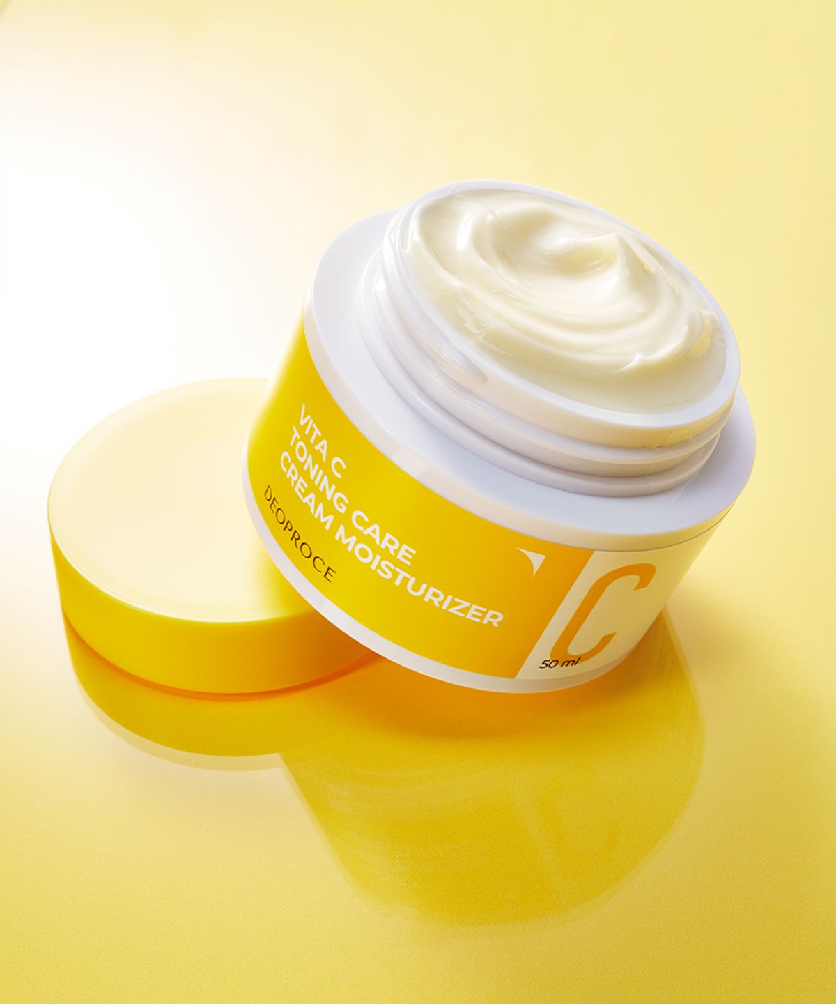 디오프러스(DEOPROCE) 비타C 토닝 케어 크림 모이스처라이저 50ml