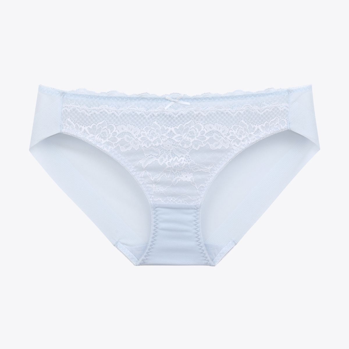 섹시쿠키(SEXY COOKIE) 러블리 투톤 레이스 햄라인 팬티_라이트블루