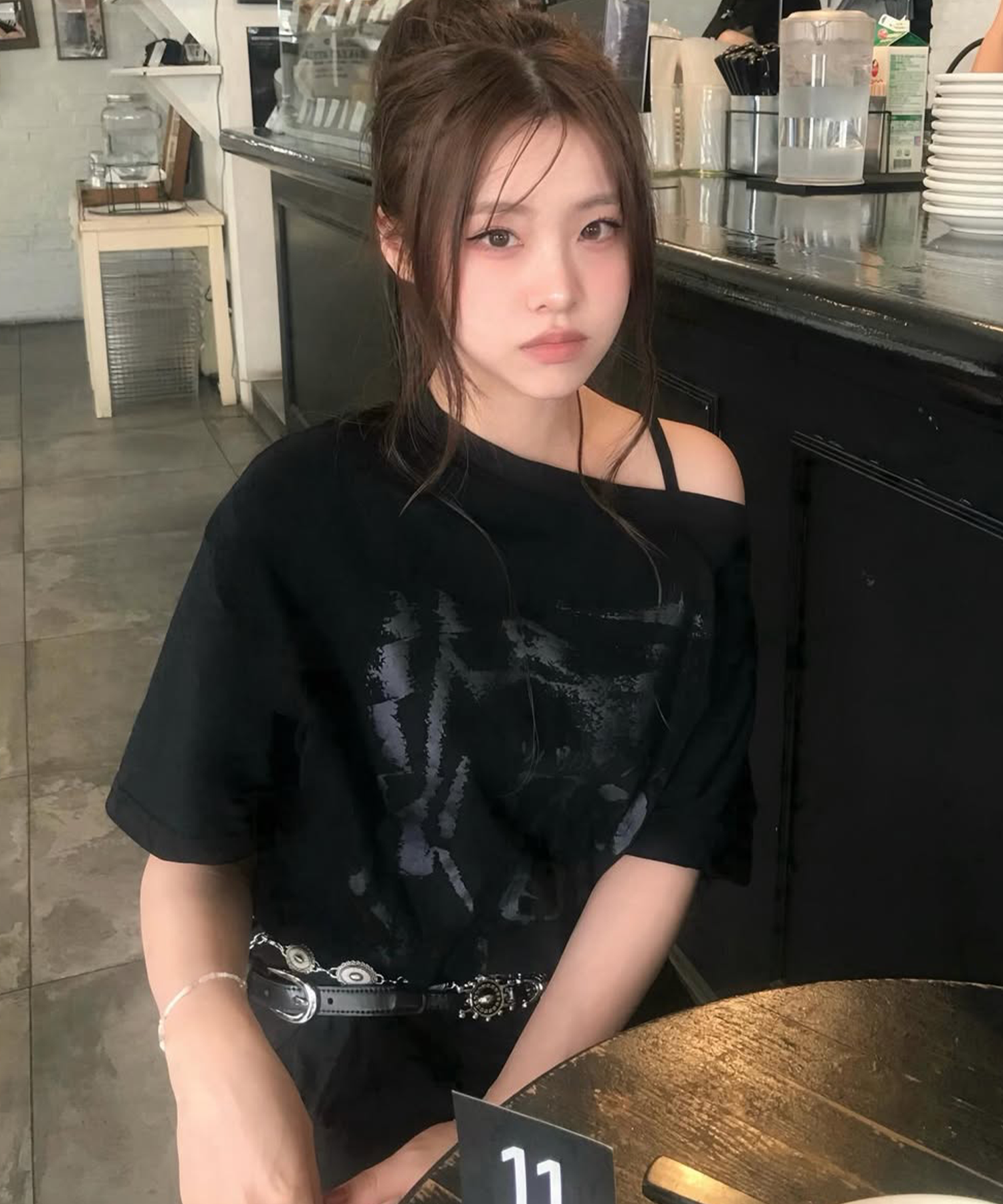아일렛 캉캉이 미니 스커트 화이트 source detail 78