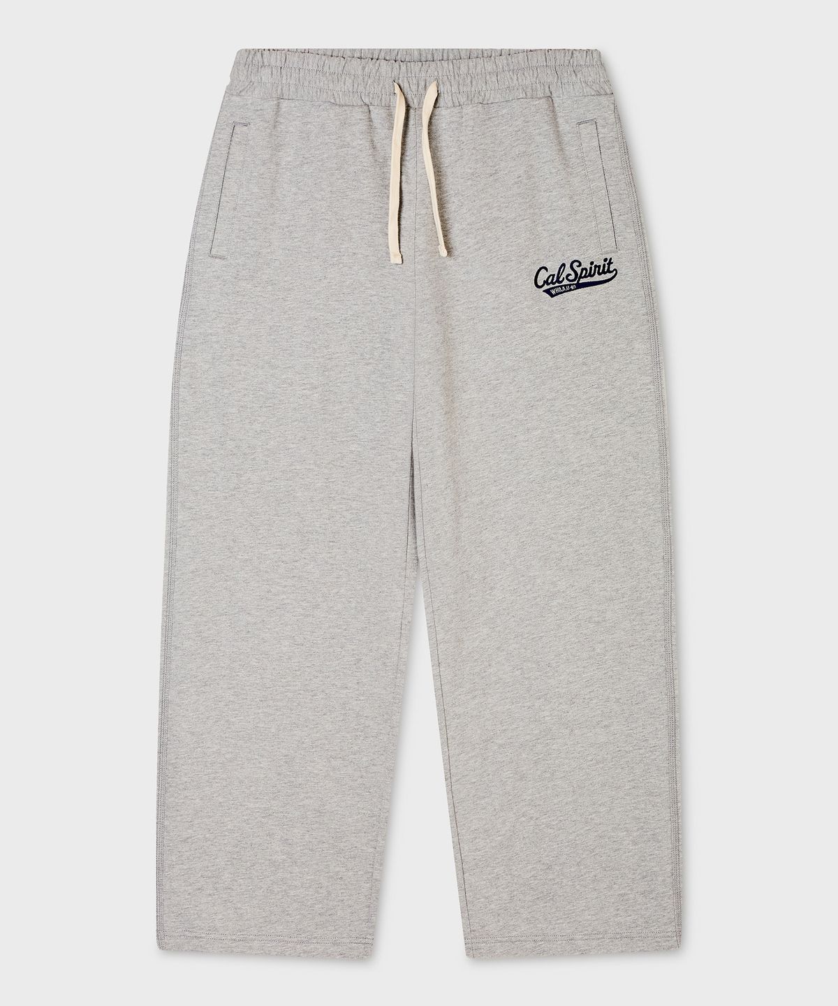 후아유(WHO.A.U) Campus Letter Wide Pants / WHTMG2422U
