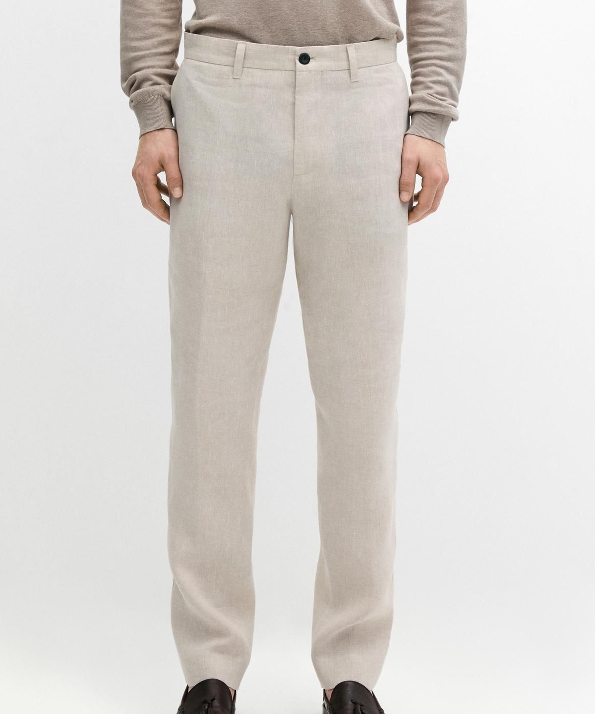 마시모두띠(MASSIMO DUTTI) 리넨 수트 팬츠