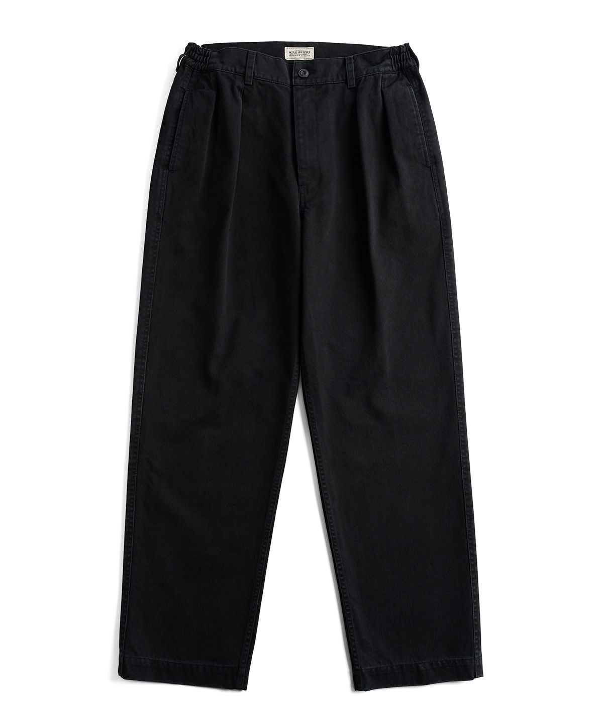 와일드 브릭스(WILD BRICKS) W25 FRENCH CHINO PANTS (black)