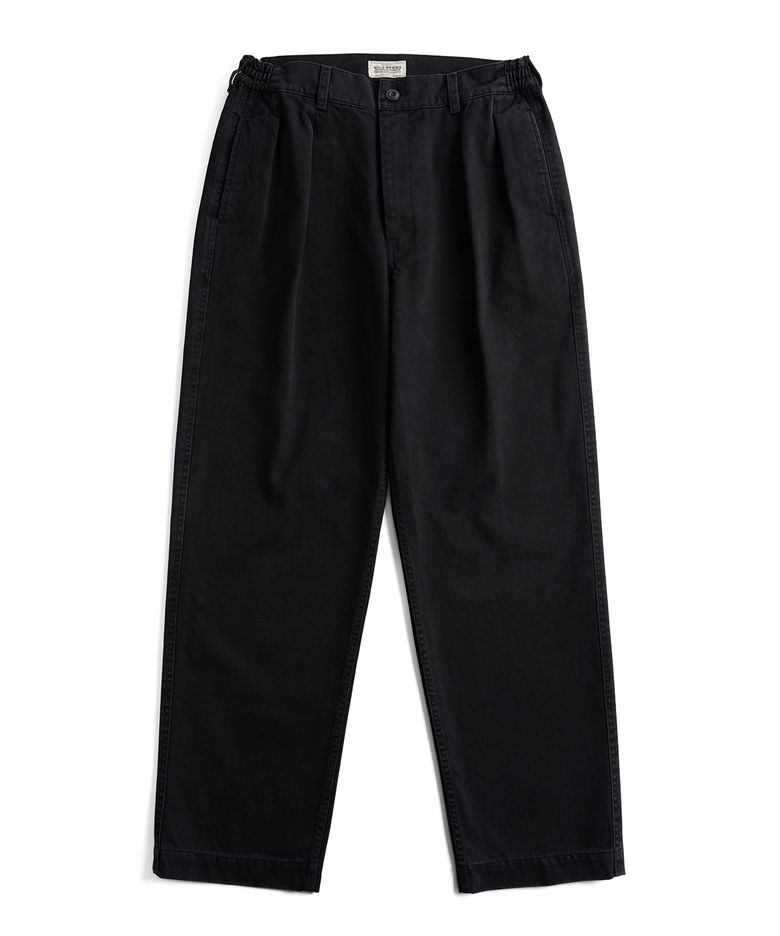 W25 FRENCH CHINO PANTS (black)