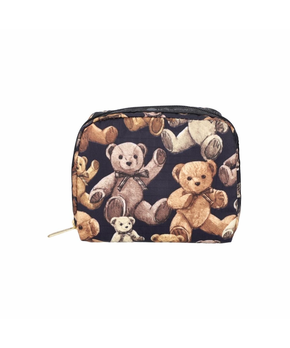 레스포색(LESPORTSAC) 베어 파티 스퀘어 코스메틱 파우치 [6701.U300]