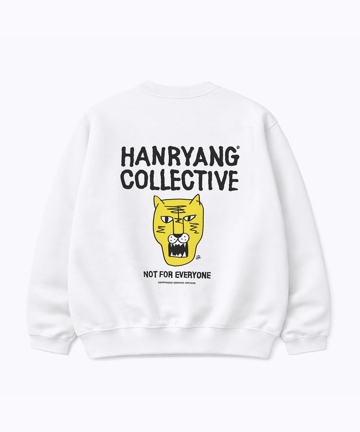 한량 컬렉티브(HANRYANG COLLECTIVE) HR HORAENG CREW SWEAT WHITE
