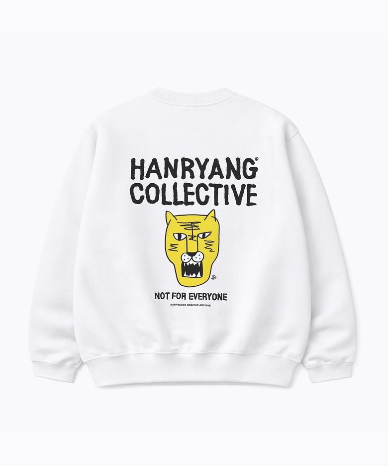 HR HORAENG CREW SWEAT WHITE
