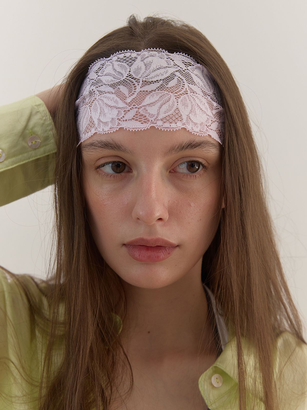 아수라(ASURA) LACE HEADBAND (VIOLET)
