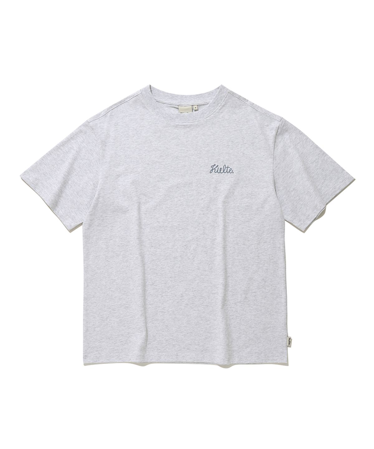 쿨트(KULTE) ROPE LOGO PRINT T-SHIRT_L.M.GREY
