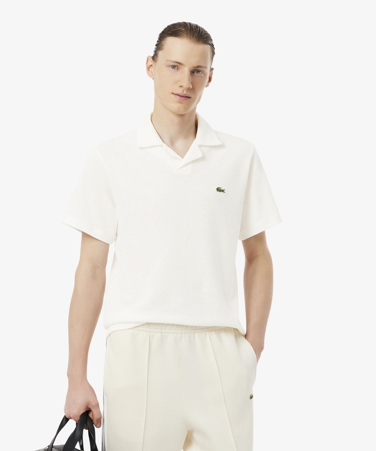 라코스테(LACOSTE) 남성 린넨 반팔 폴로 셔츠 PH2449-56G 70V