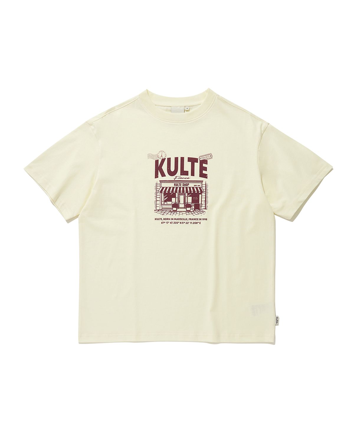 쿨트(KULTE) KULTE SHOP T-SHIRT_IVORY