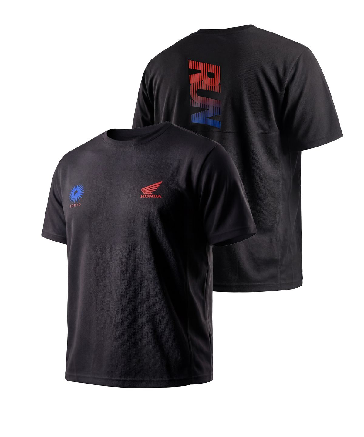 핍스 모터사이클(PHYPS MOTORCYCLE) Tokyo Motorcycle Running Short Sleeve Black