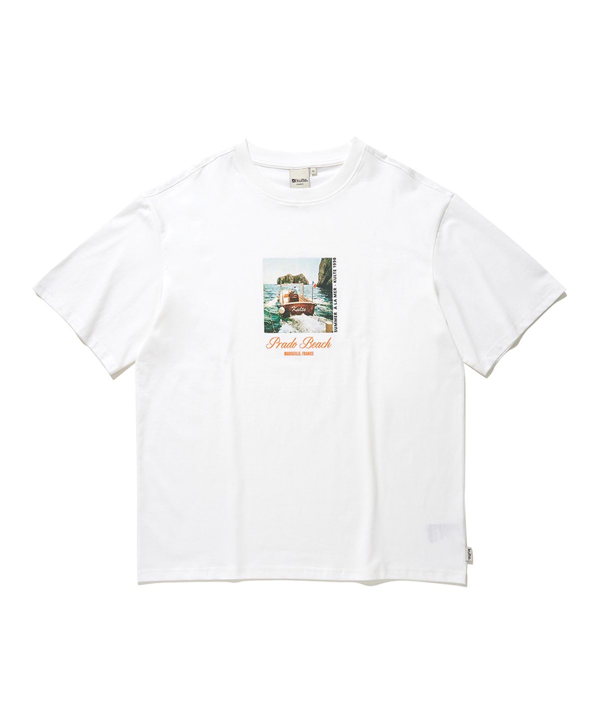 쿨트(KULTE) ACTUAL IMAGE T-SHIRT_WHITE