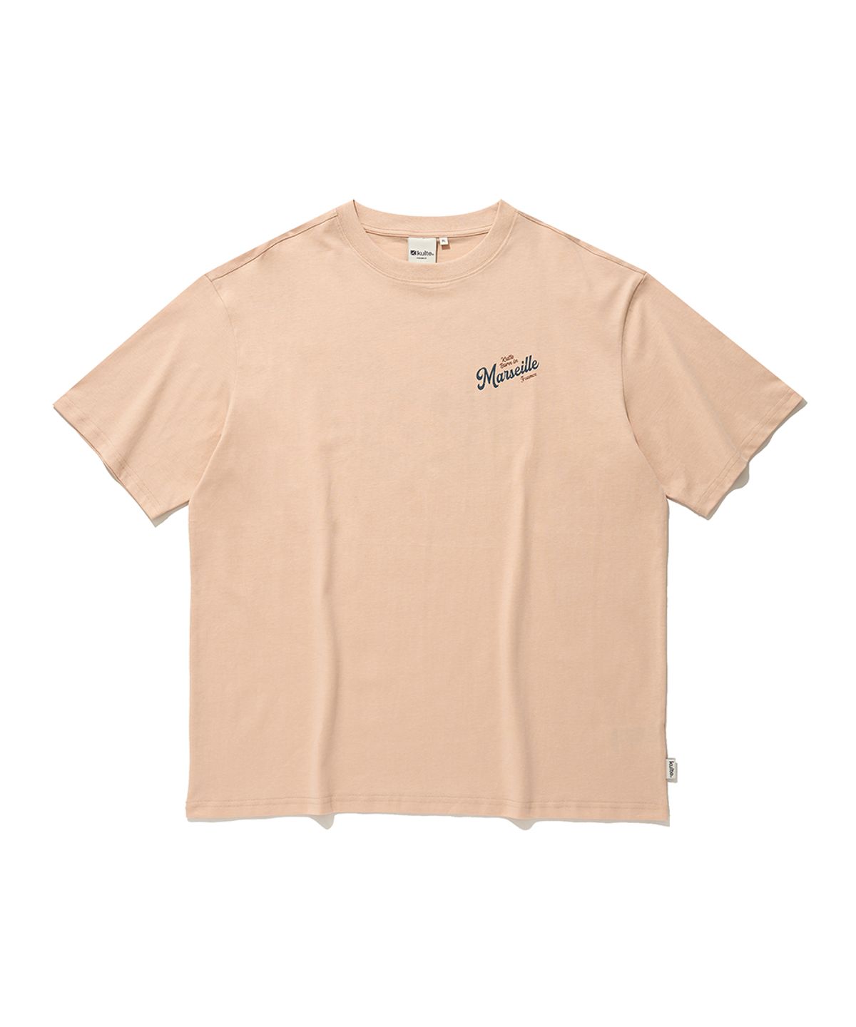 쿨트(KULTE) MARSEILLE RETRO T-SHIRT_ORANGE