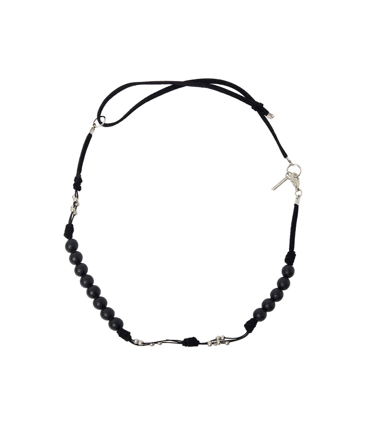 미세키서울 맨(MISEKISEOUL MEN) 2way beads string necklace BLACK