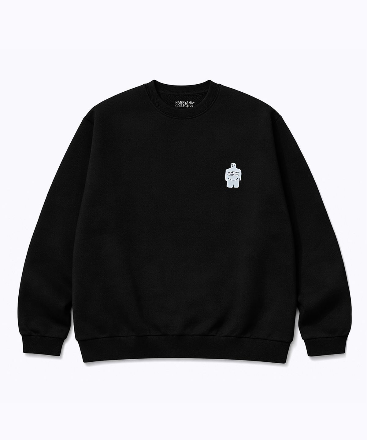 한량 컬렉티브(HANRYANG COLLECTIVE) HR M SYMBOL_W CREW SWEAT BLACK