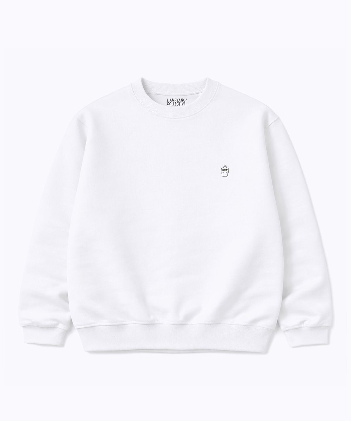한량 컬렉티브(HANRYANG COLLECTIVE) HR S-SYMBOL CREW SWEAT WHITE