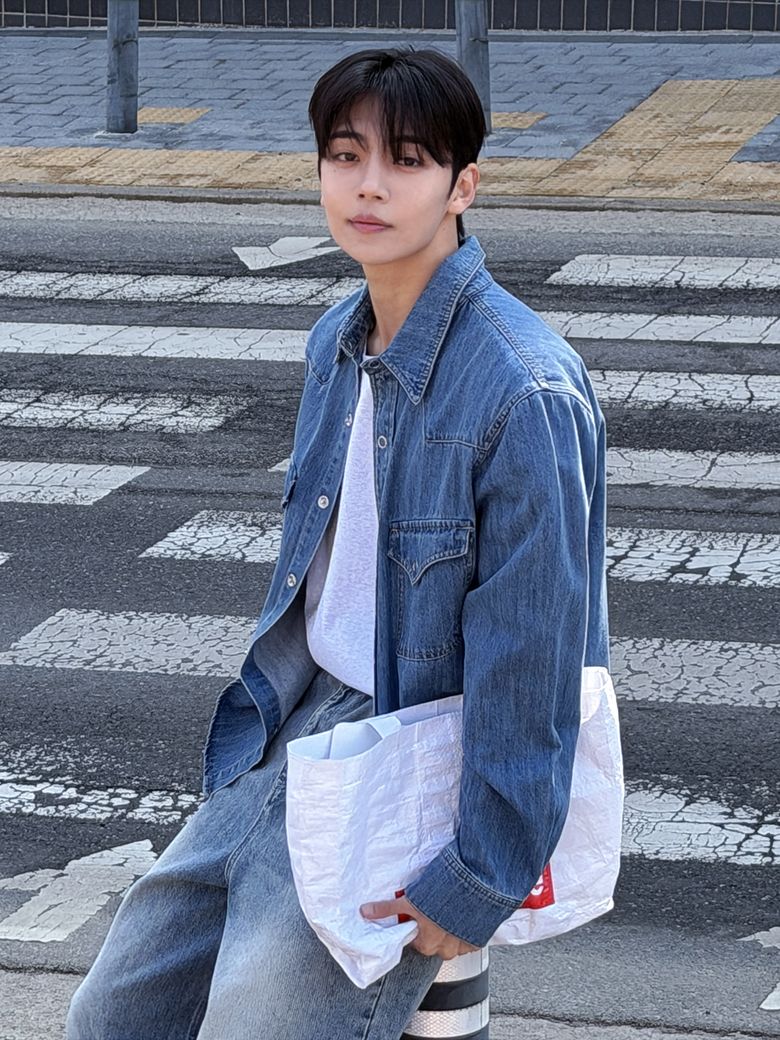 웨스턴 데님셔츠