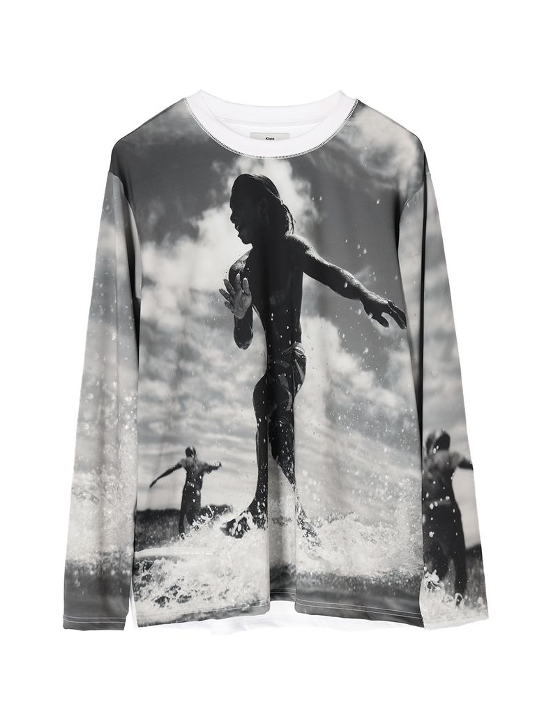 Surfer Print Long Sleeve