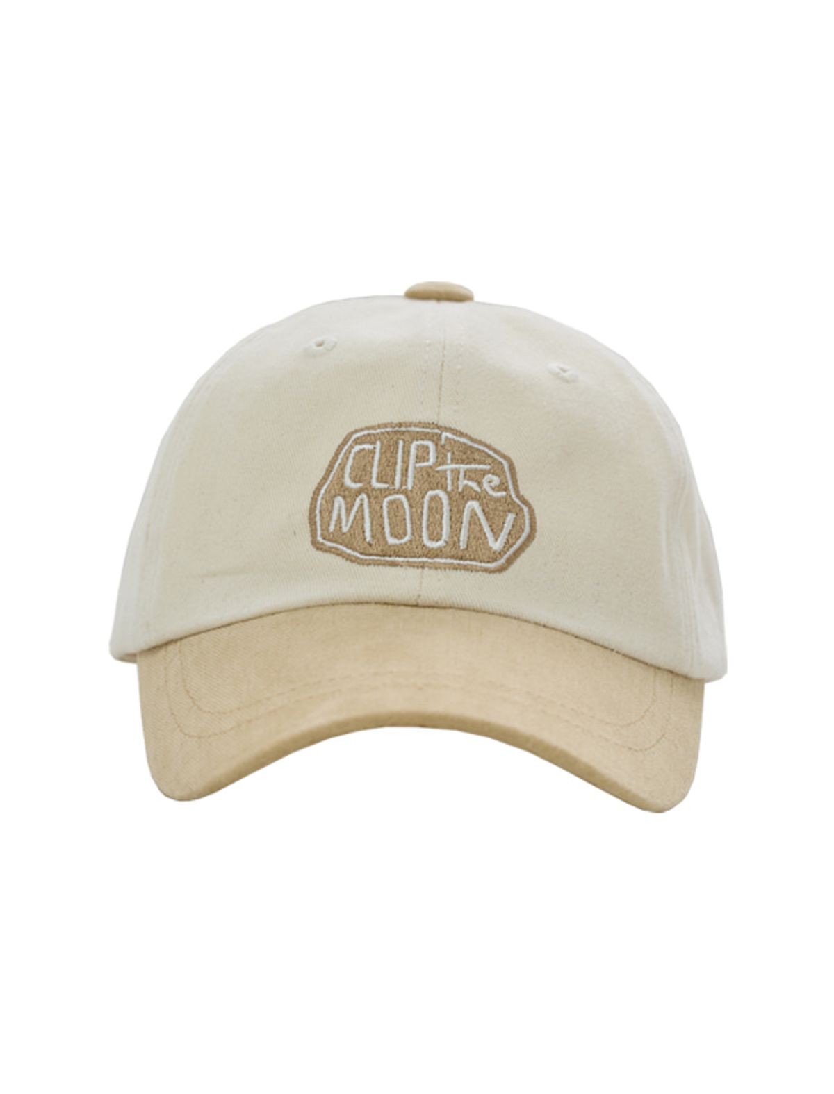 클립더문(CILP THE MOON) 클립더문 Baby Rock Cap Two Tone Beige