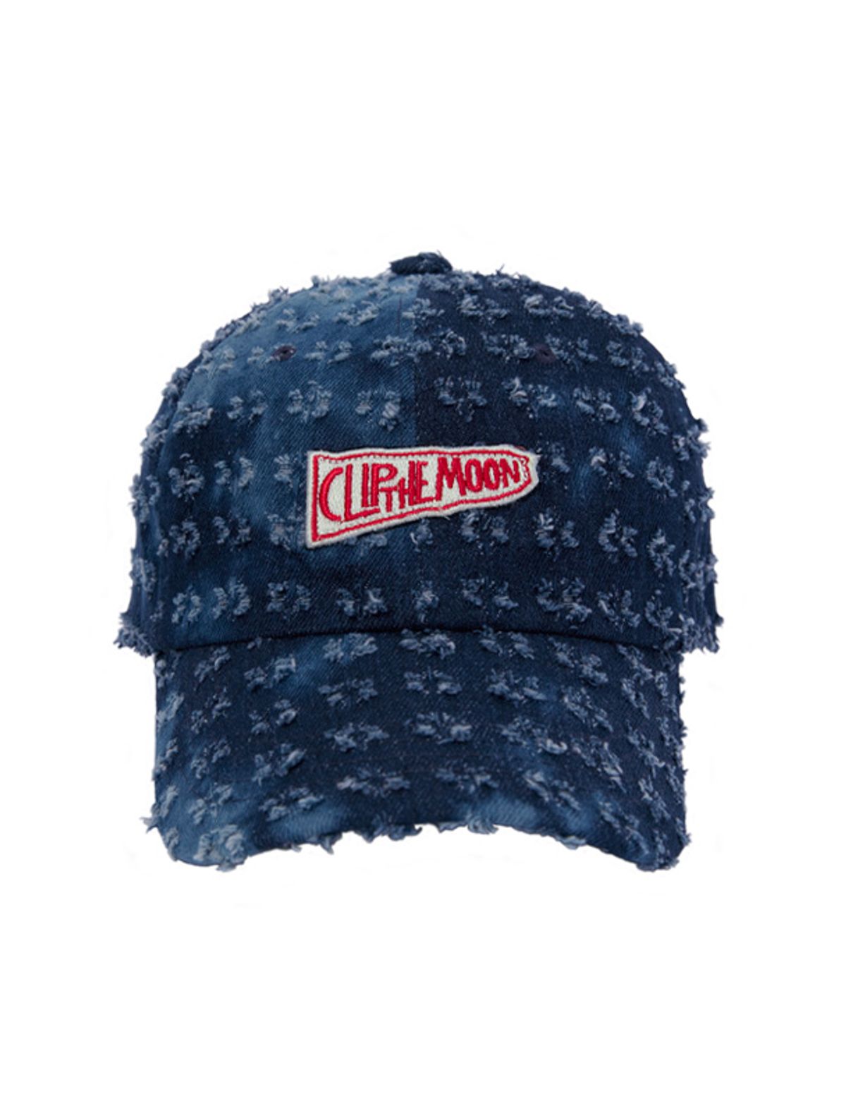 클립더문(CILP THE MOON) Sign Box Torn Washed Blue
