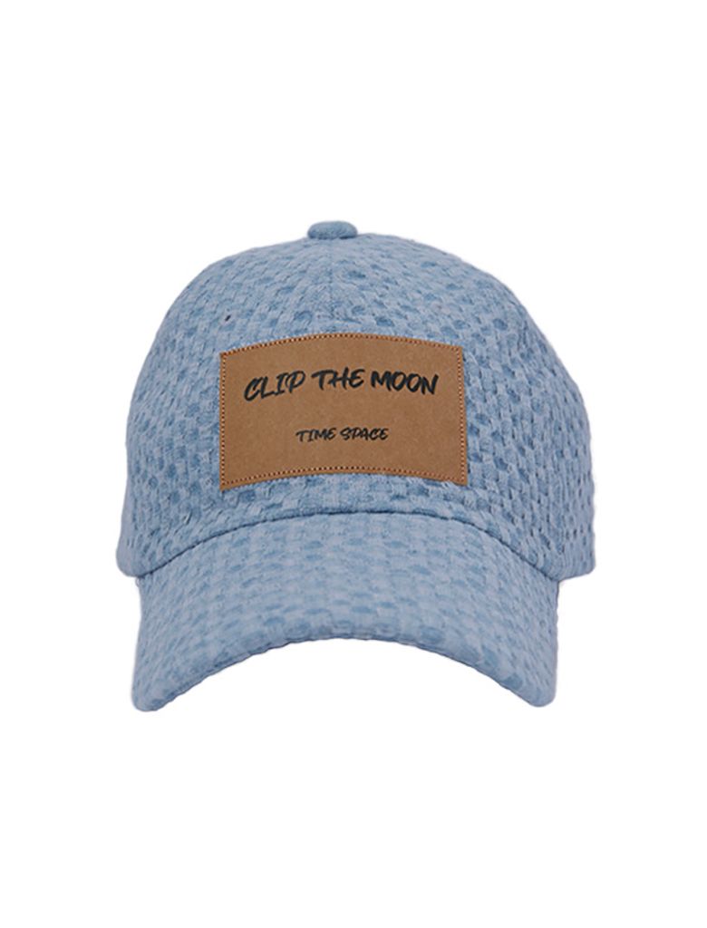 Paper Label Grid Sky Blue