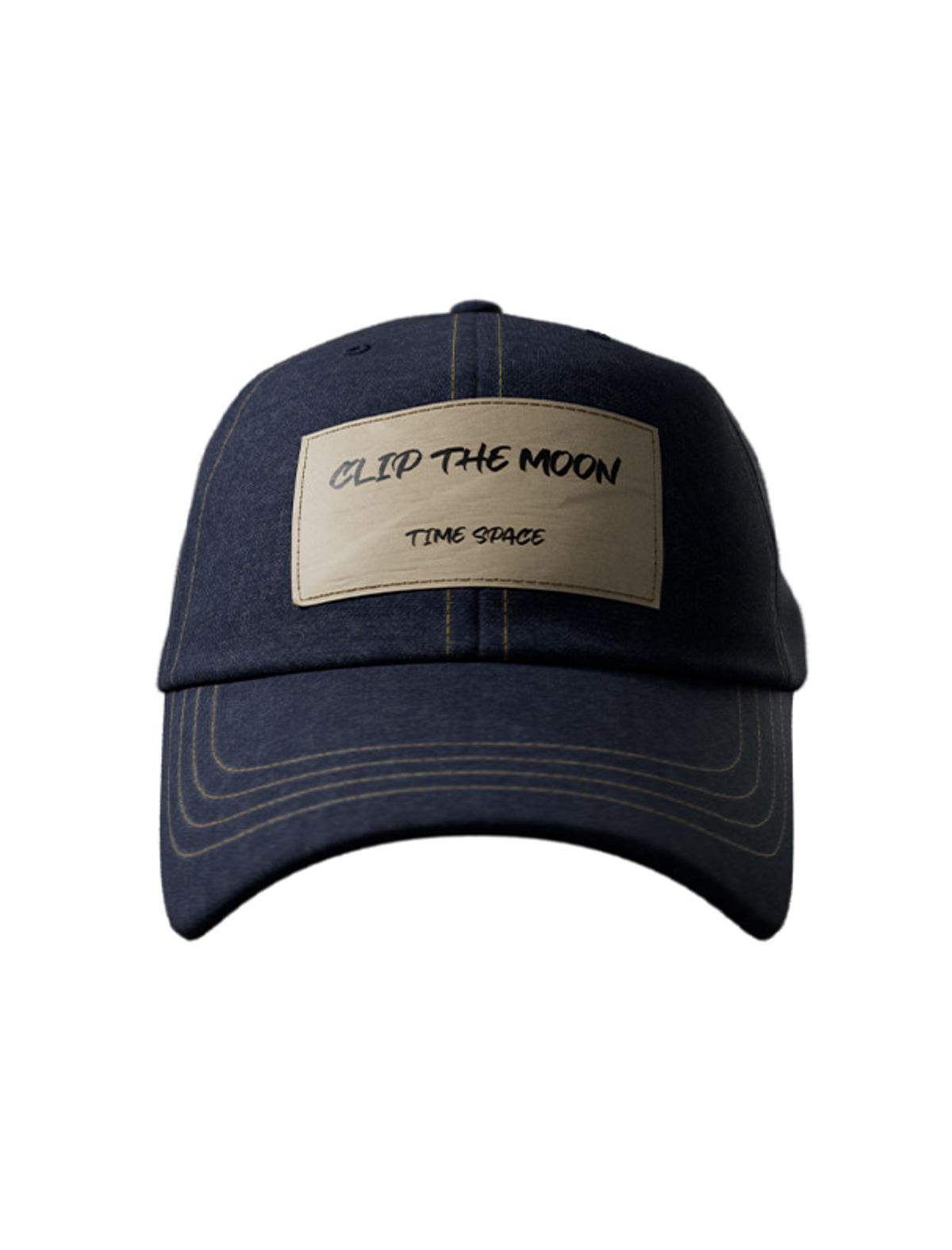 클립더문(CILP THE MOON) 클립더문 Paper Label Cap Deep Blue