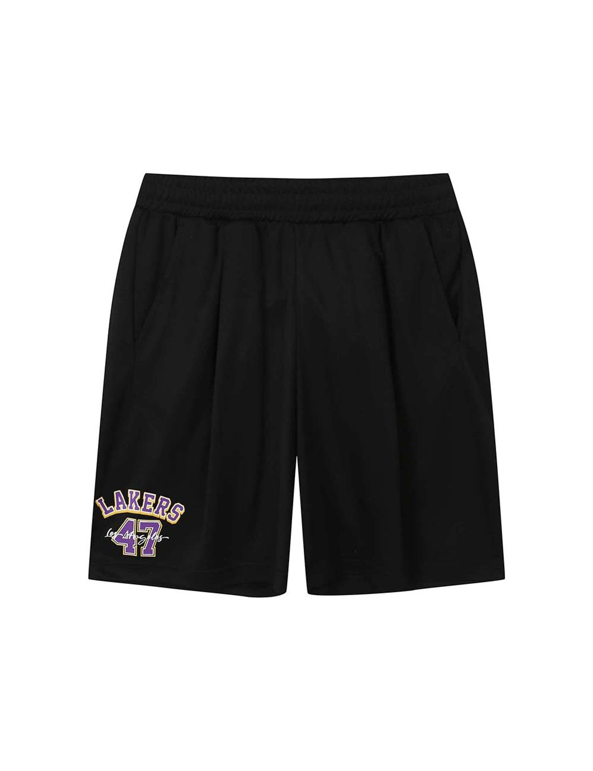 엔비에이(NBA) 하프 메쉬 팬츠 블랙