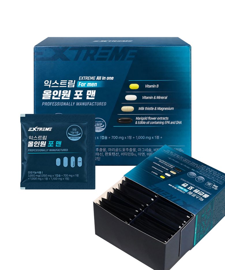 하루 한포 올인원 포 맨 1박스 (30포) 1개월분