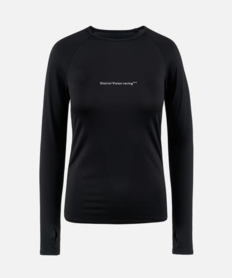 Ultralight Aloe Long Sleeve Tee (Black)
