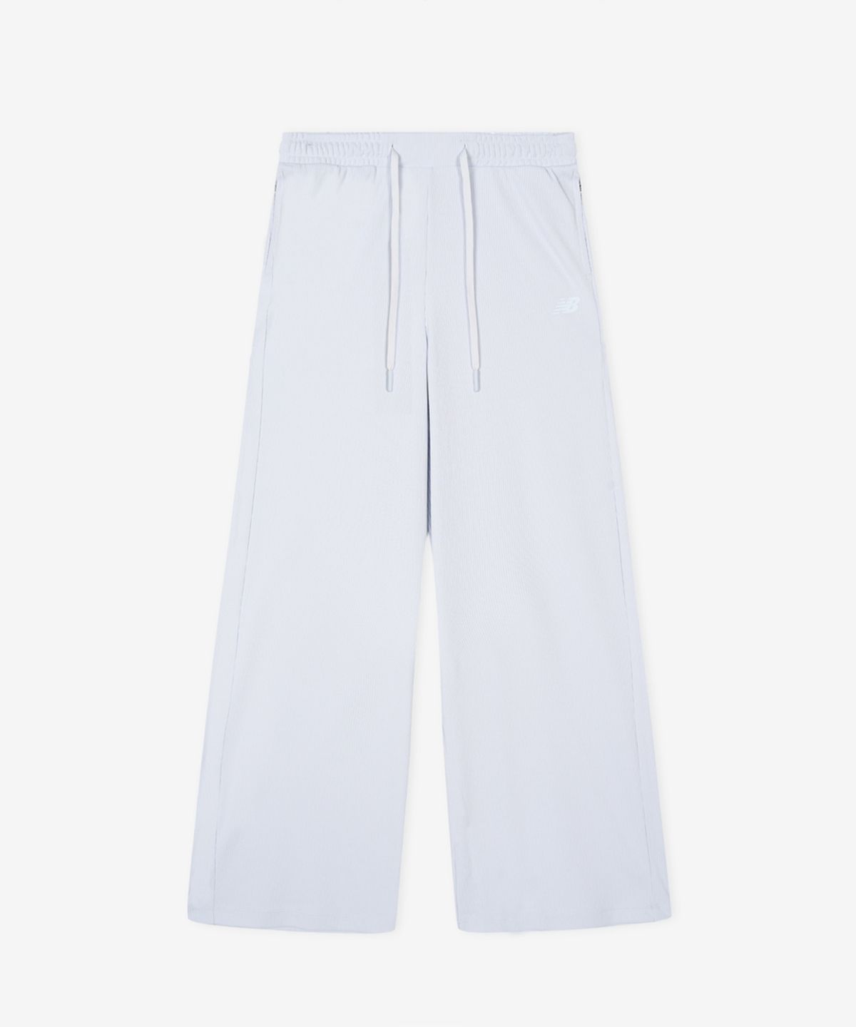 뉴발란스(NEW BALANCE) NBMLG3W612 / WOMEN 에센셜 골지 와이드팬츠 (L/BLUE)