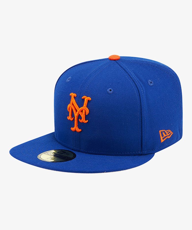 MLB 어센틱 뉴욕 메츠 피티드캡 게임 라이트 로얄