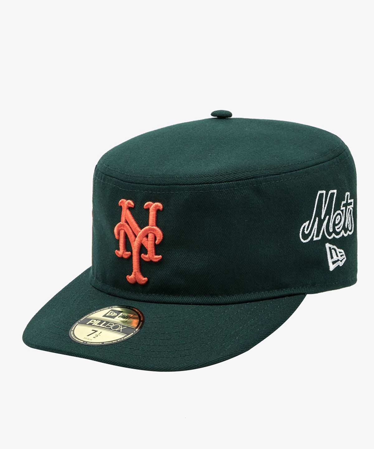 뉴에라(NEW ERA) MLB 뉴욕 메츠 필박스 피티드캡 다크 그린