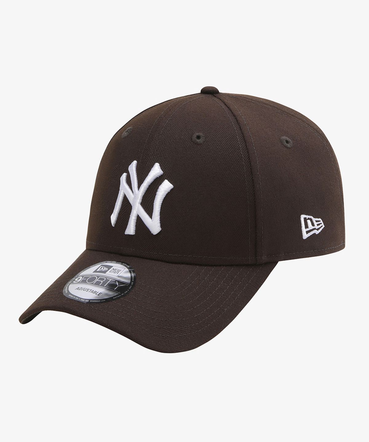 뉴에라(NEW ERA) MLB 뉴욕 양키스 베이직 볼캡 번트 우드
