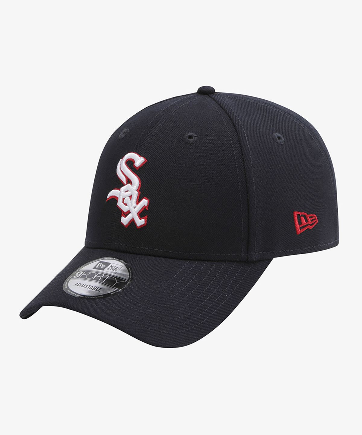 뉴에라(NEW ERA) MLB 화이트삭스 베이직 볼캡 네이비