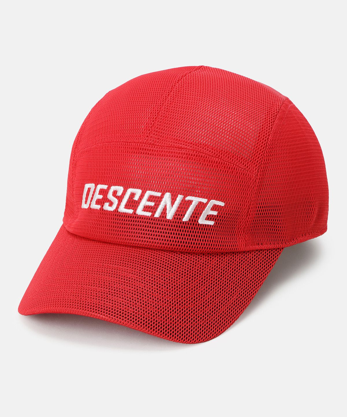 데상트(DESCENTE) 메쉬 캠프캡 레드 SR223ECP41