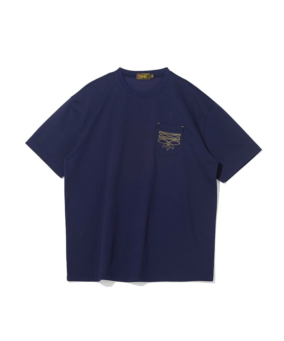 오가프(OGARP) Pocket Signature Tee Navy