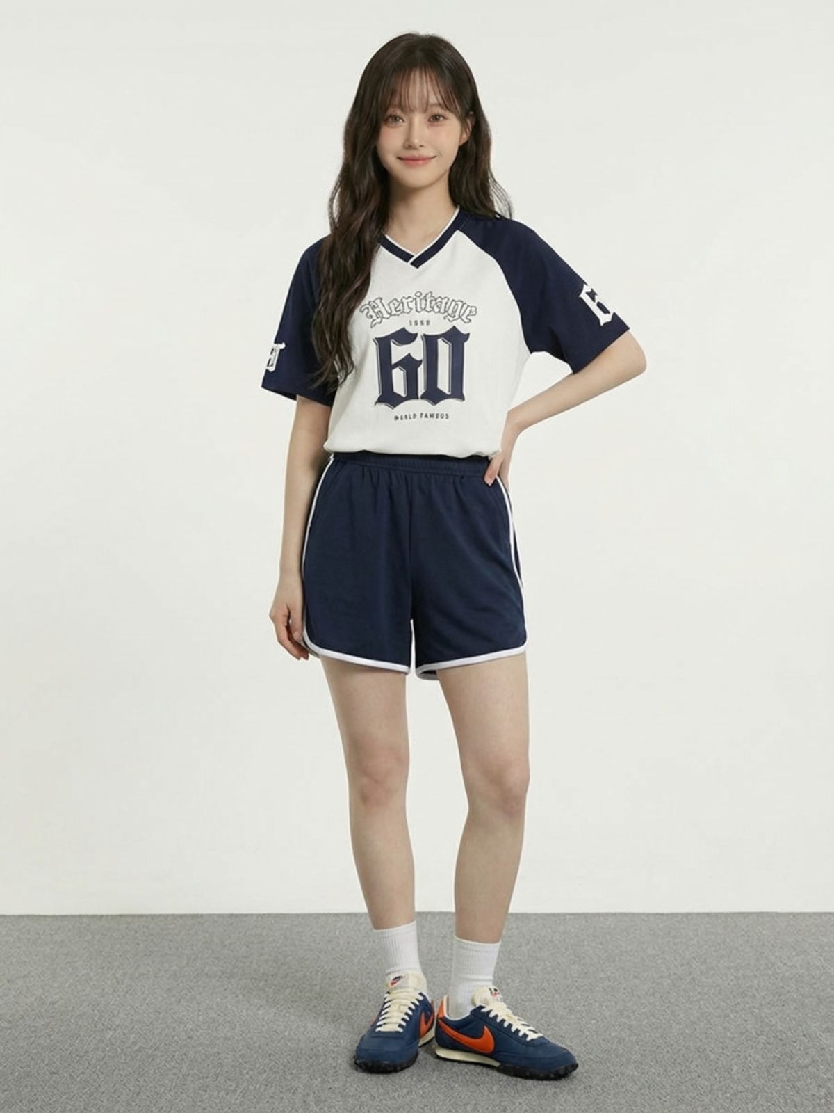 행텐 틴즈(HANGTEN TEENS) 틴즈 여아 바인딩 돌핀 하프 팬츠_277(14570-137-401-31)
