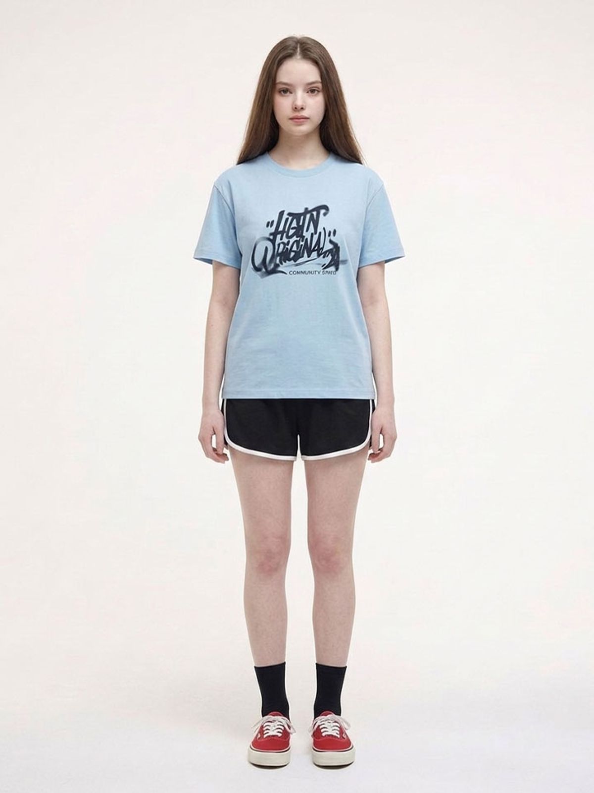 행텐 틴즈(HANGTEN TEENS) 틴즈 여아 돌핀 하프 팬츠_100(14570-137-404-41)