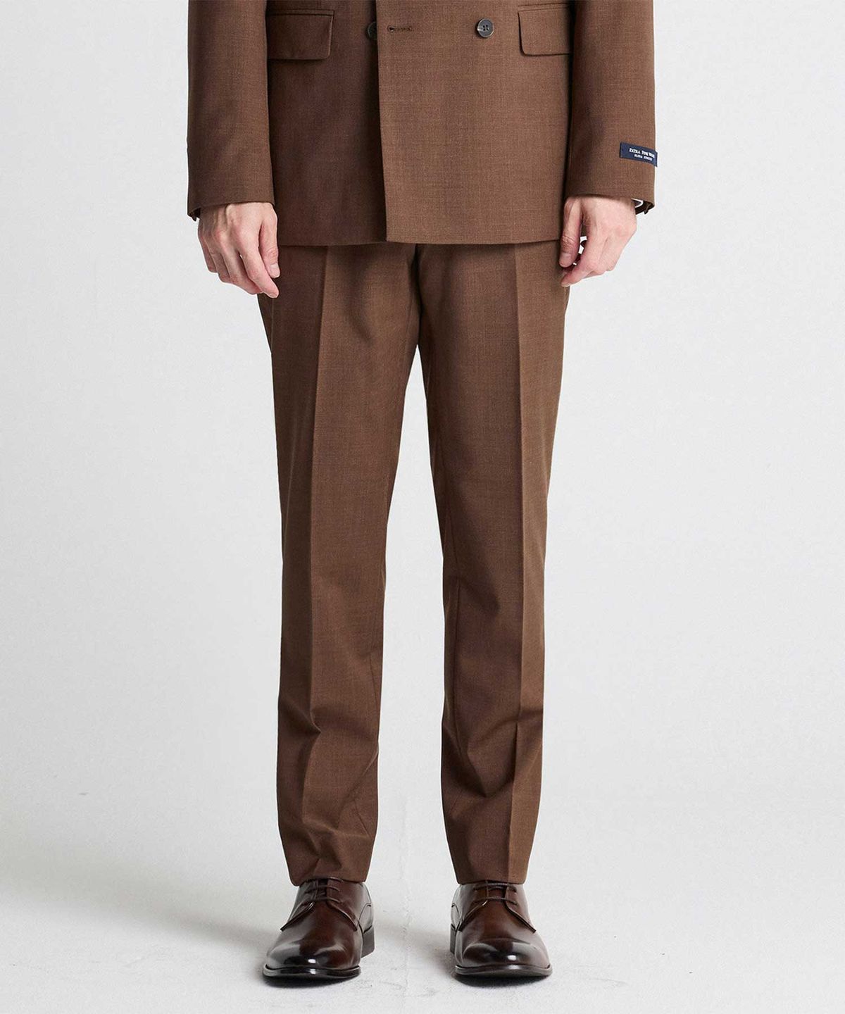 에스티코(STCO) WOOL 42% 스트레치 팬츠_브라운 (클래식핏)_SSLVB64CSH
