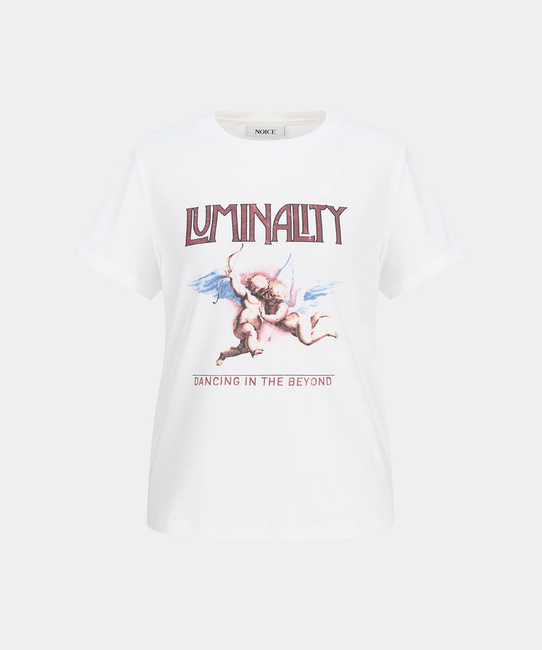 W LUMINALITY GRAPHIC T-SHIRT - OFF WHITE