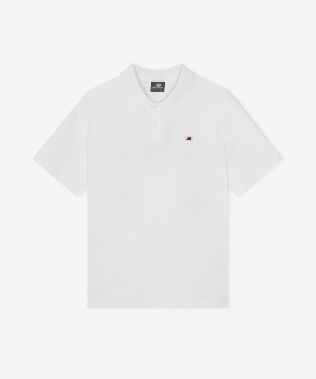 뉴발란스(NEW BALANCE) NBNFGCA023 / UNI 어슬레틱 클럽 레터 폴로티 (WHITE)
