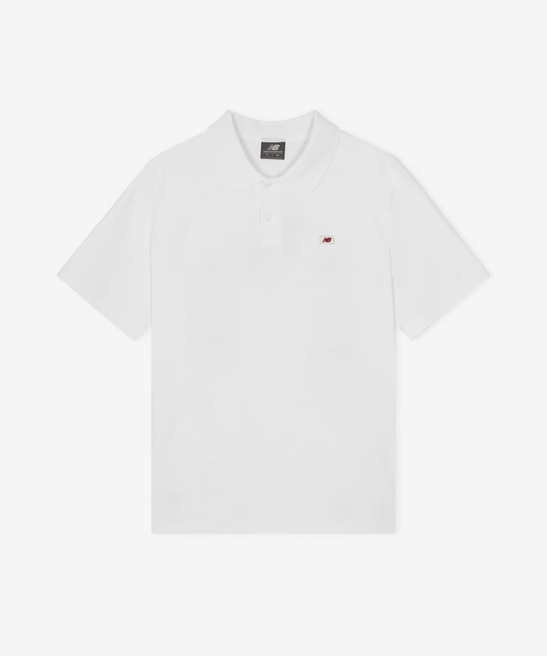 NBNFGCA023 / UNI 어슬레틱 클럽 레터 폴로티 (WHITE)