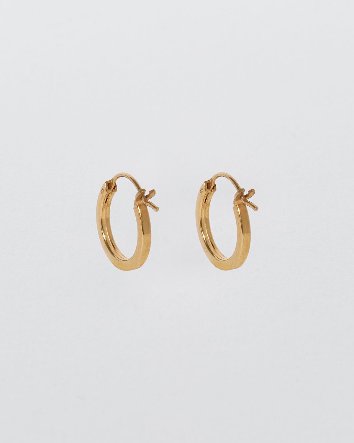 어나더레이어(ANOTHERLAYER) Light Simple Earring - Gold (silver925)
